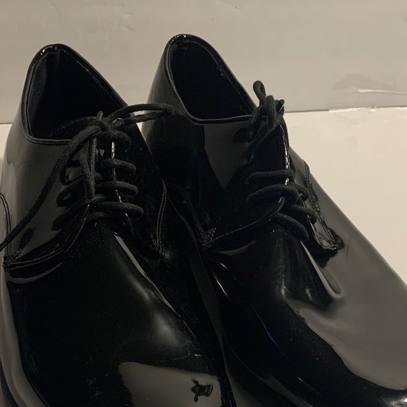 Vangelo black patent Oxford Tux 1 shoe - Picture 4 of 13